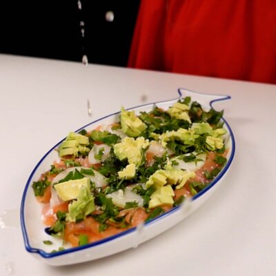 Step 4. Season Carpaccio