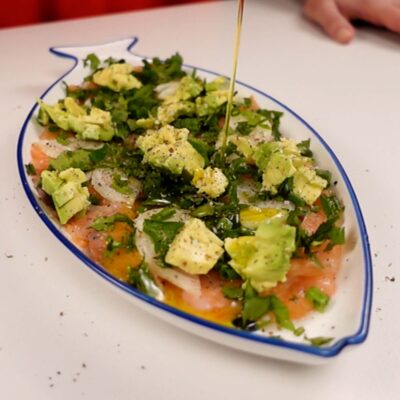 Step 4. Season Carpaccio