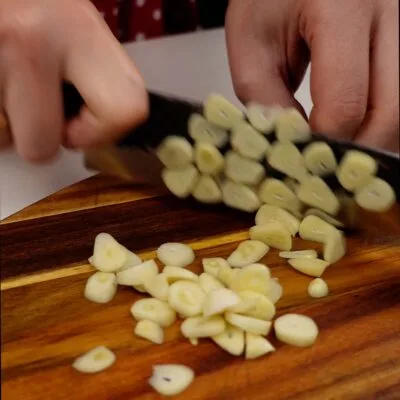 Step 2. Slice and heat