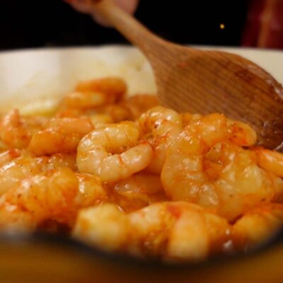 Step 3. Cook shrimp
