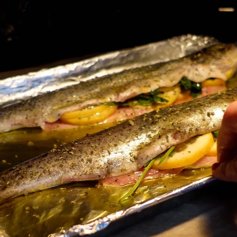 Step 3. Bake fish