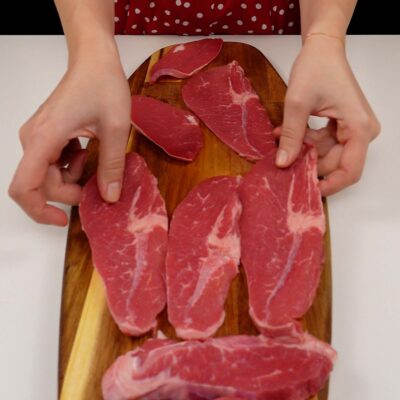 Step 1. Tenderize beef