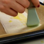 Step 1. Prepare the phyllo pastry