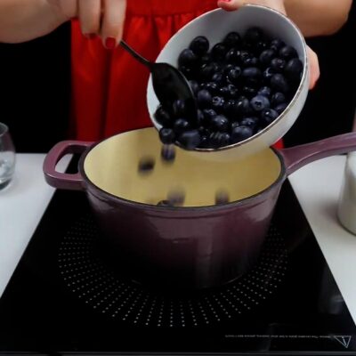 Step 1. Make Blueberry Jam