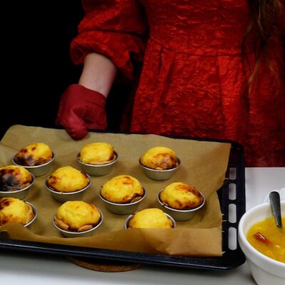 Step 7. Bake pastel de nata
