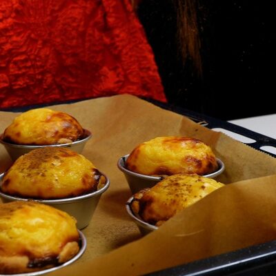 Step 7. Bake pastel de nata