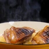 Step 2. Cook the duck breasts and rest the duck