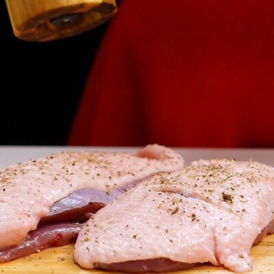 Step 1. Prepare the duck breasts