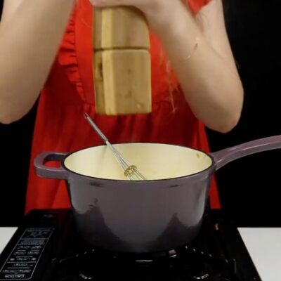 Step 3. Add butter and season sauce