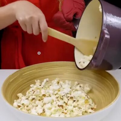 Step 2. Season popcorn