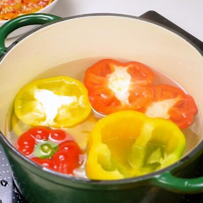 Step 4. Prepare and Blanch Peppers