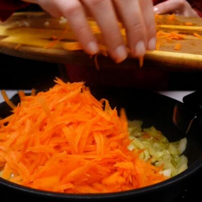 Step 2. Saute vegetables