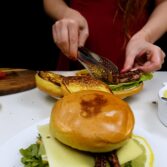 Step 5. Assemble Octopus Burger