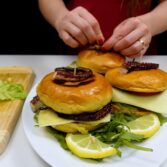 Step 5. Assemble Octopus Burger