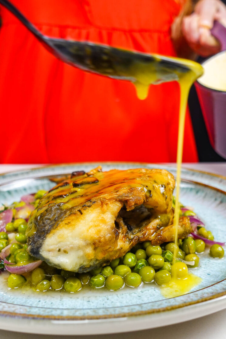 Crispy Pan-Fried Sea Bream Recipe with Mediterranean Herbs