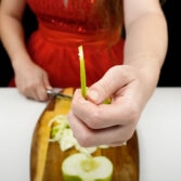 Step 1. Prepare apples and fennel