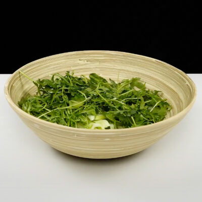 Step 2. Add arugula and cheese