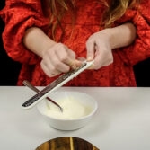 Step 3. Cut tomatoes and make sauce