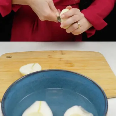 Step 1. Prepare the pears