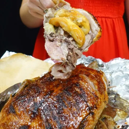 Roast Duck with Apples