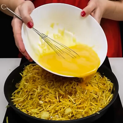 Step 3. Cook the potatoes and eggs