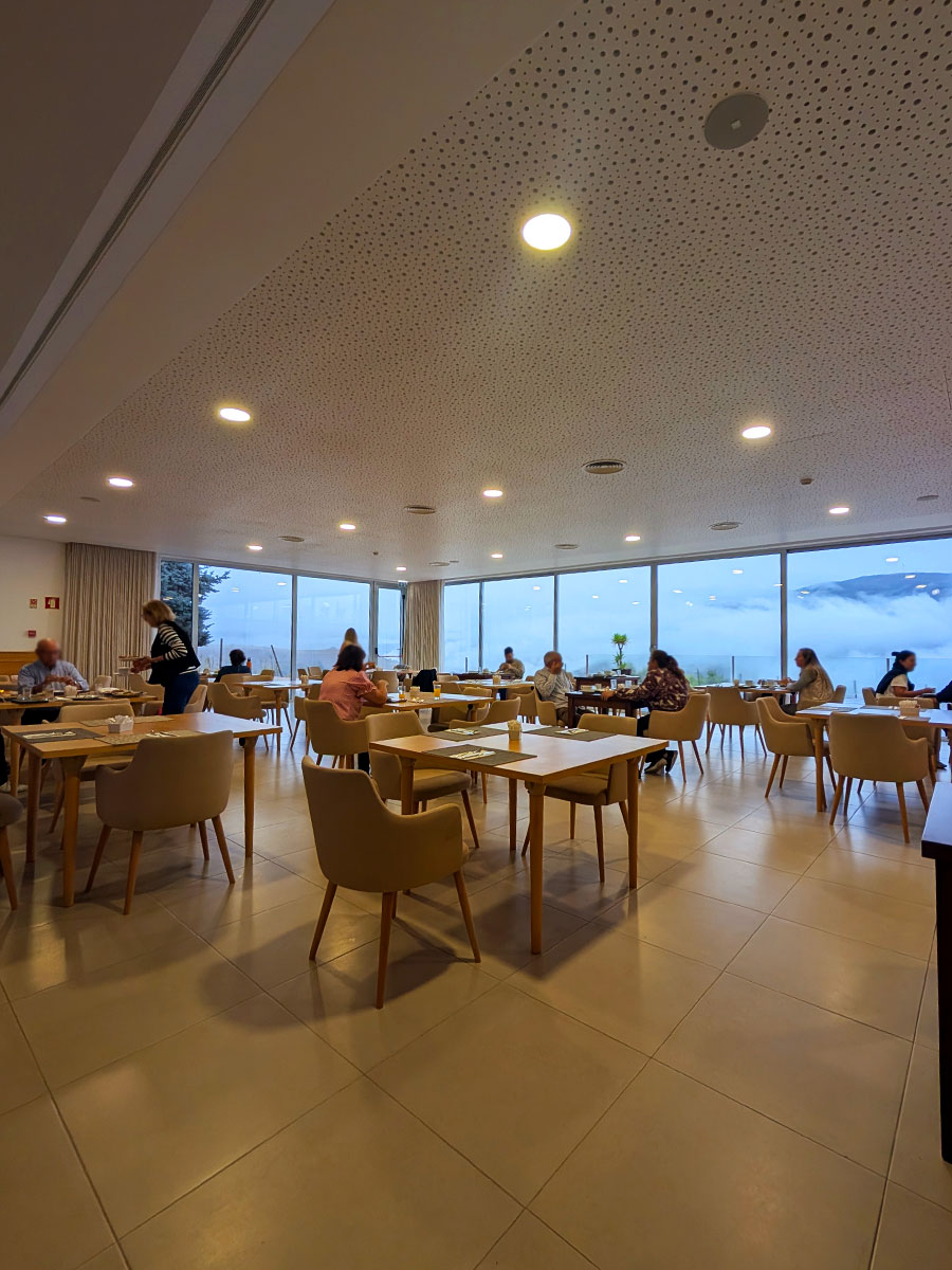 Inside the Restaurante do Paço