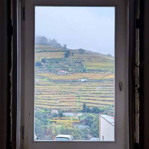 The look out of the Douro Scala Hotel