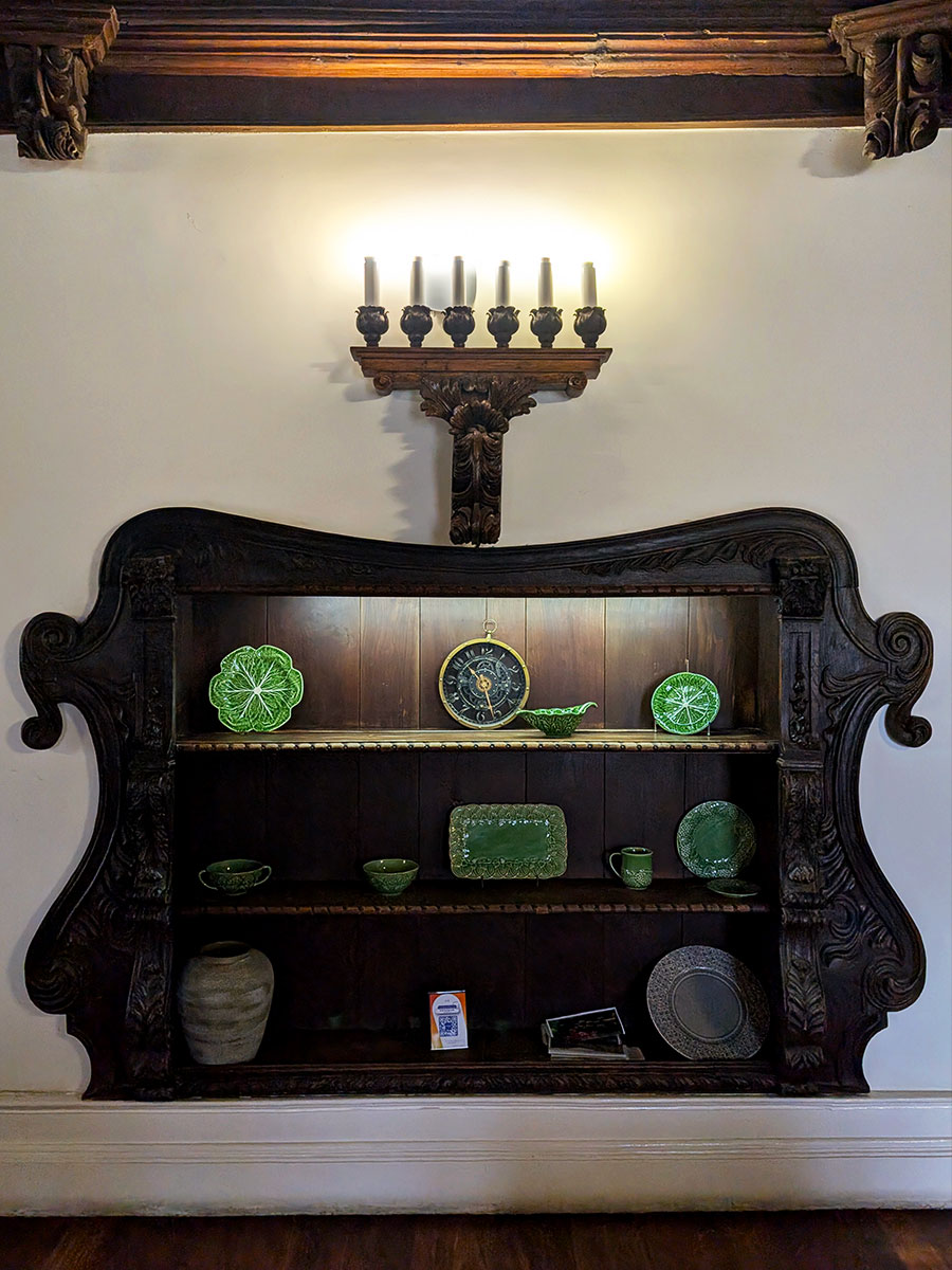 The wall at the Douro Scala Hotel and Spa