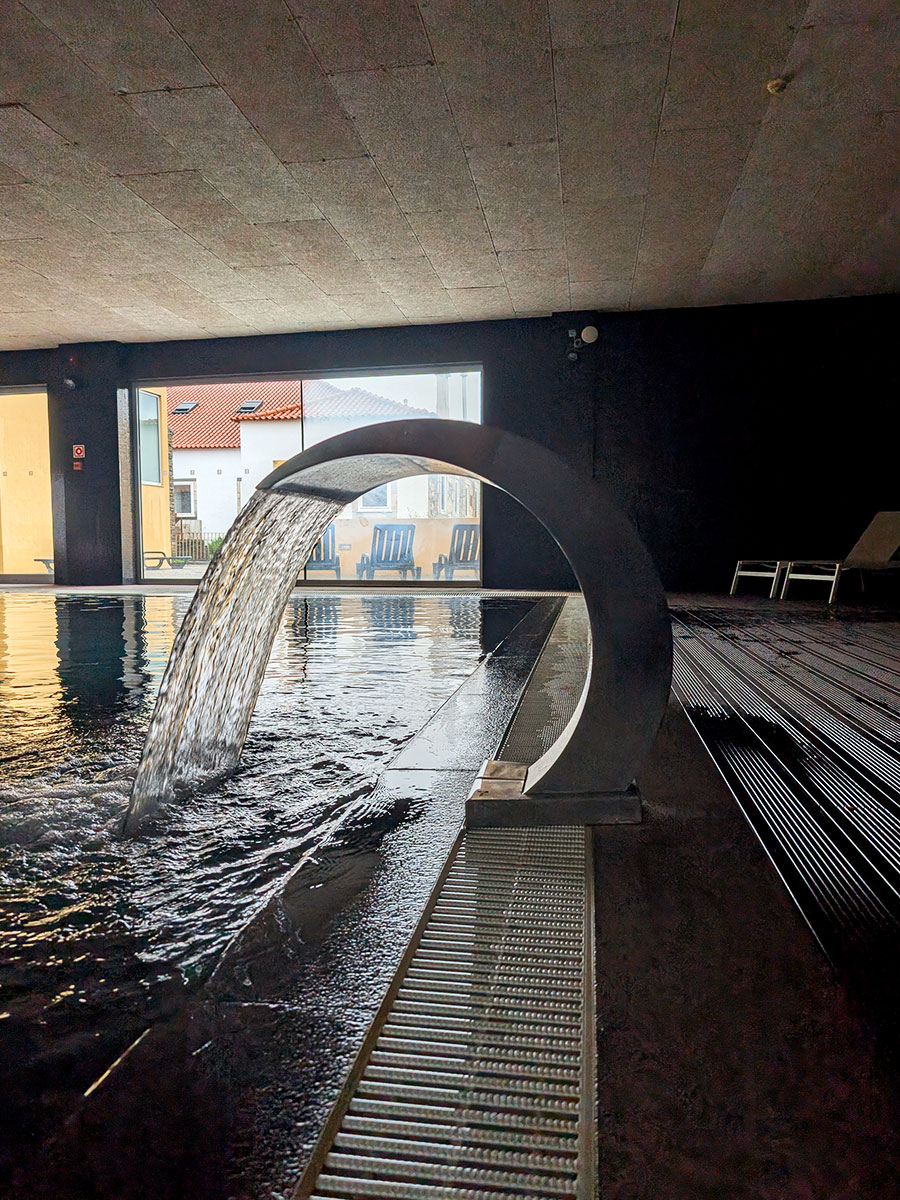 The spa at the Douro Scala Hotel