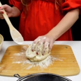 Step 2. Make the dough, let the dough rise