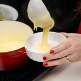 Step 5. Finish and chill, Caramelize the top 