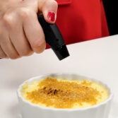 Step 5. Finish and chill, Caramelize the top 