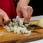 Step 2. Chop the vegetables