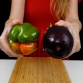 Step 1. Prepare the vegetables and pan