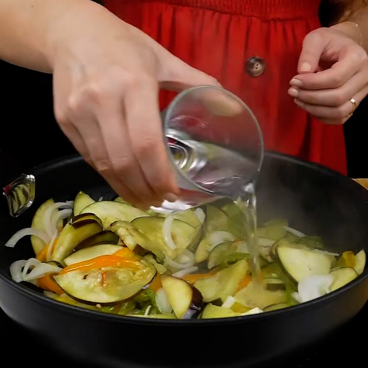 Step 3. Season vegetables
