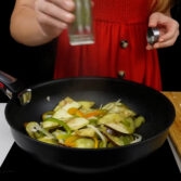 Step 3. Season vegetables