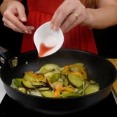 Step 3. Season vegetables