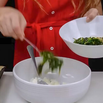 Step 2. Sauté the spinach