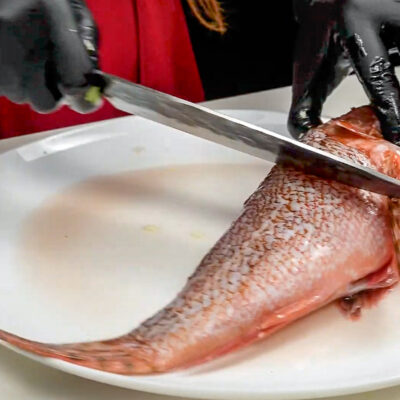 Step 1. Preheat & Prepare the fish