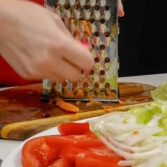 Step 1. Prepare the vegetables