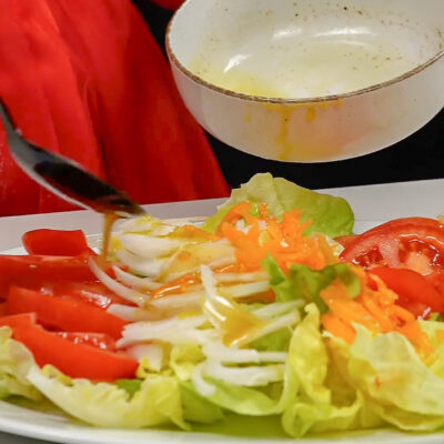 Step 3. Add the dressing