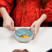 Step 4. Bread, fry and drain