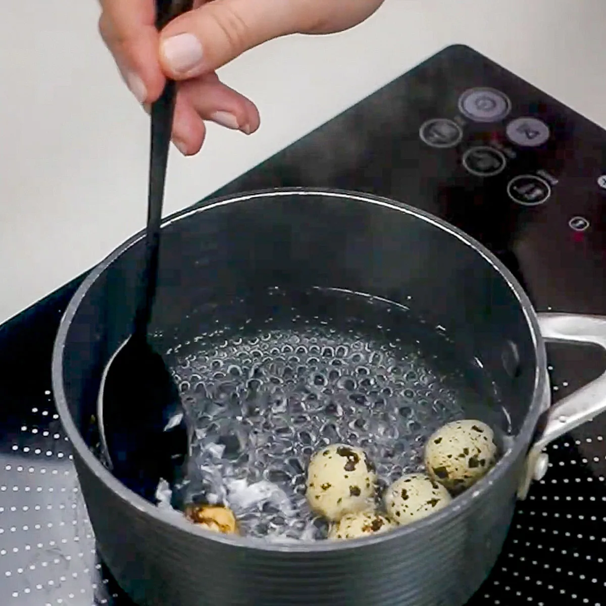 Step 3. Boil the quail eggs